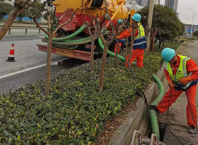 樊城市政管道清淤
